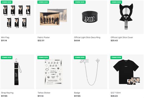 230718 Enhypen World Tour 'Fate' Official Merch previews on Weverse ...