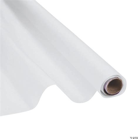 White Voile Sheer Fabric Roll | Oriental Trading