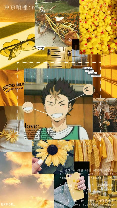 haikyuu aesthetic wallpaper pinterest Haikyuu nishinoya freetoedit remixed kozume kenma ...