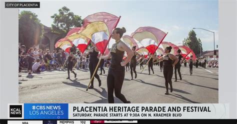 Placentia Heritage Parade and Festival | Shameless Weekend Weather Plug - CBS Los Angeles