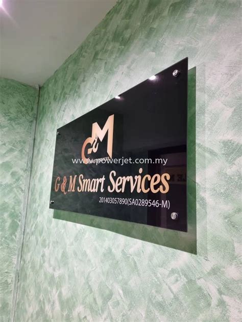 Indoor Office Acrylic Signage STICKER Selangor, Malaysia, Kuala Lumpur ...