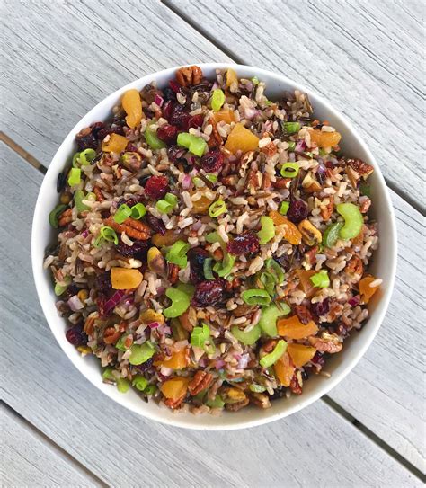 Wild Rice Salad with Cranberries & Pecans | Recipe | Wild rice salad ...