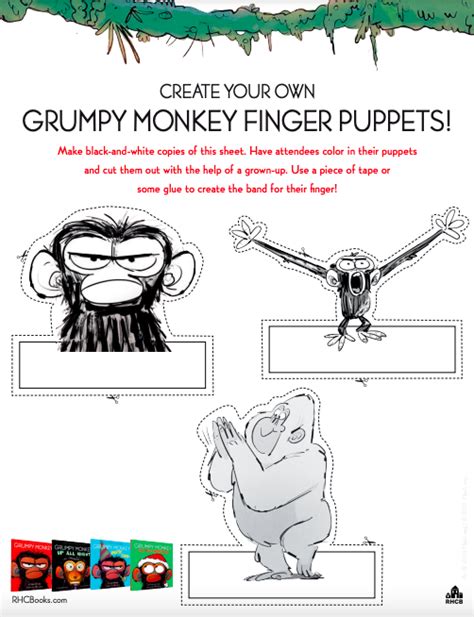 Grumpy Monkey Printables & Activities | Brightly