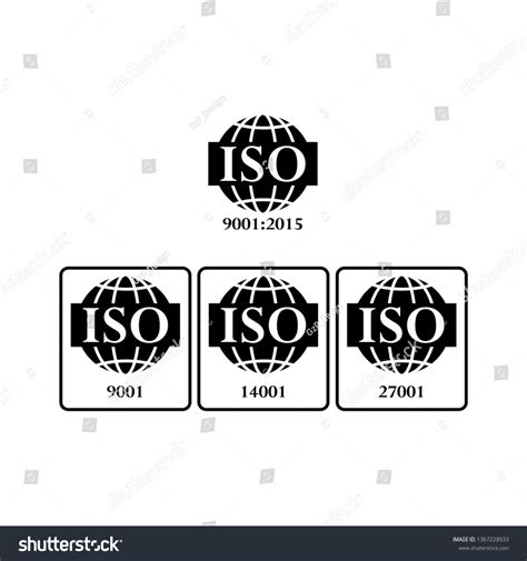 Iso Icon Vector Stock Vector (Royalty Free) 1367228933 | Shutterstock