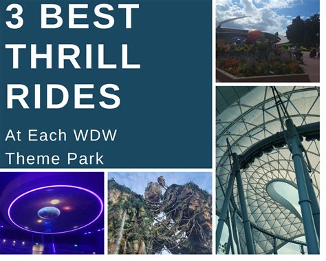 3 Best Thrill Rides at Each Walt Disney World Theme Parks