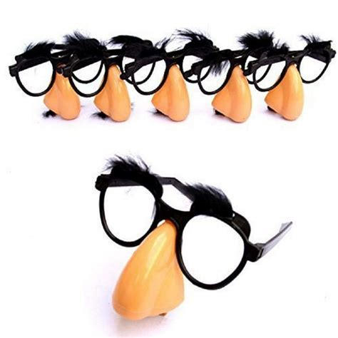 Classic Disguise | Great Party Favor| Disguise Glasses with Funny Nose, Eyebrows & Mustache ...