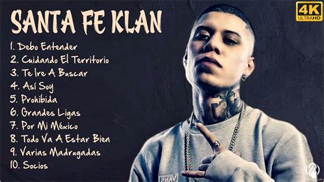 Santa Fe Klan 2022 - Mejores canciones de Santa Fe Klan 2022 - Álbum Completo - 1 HORA - YouTube