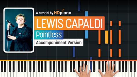 Pointless by Lewis Capaldi Piano Tutorial | HDpiano