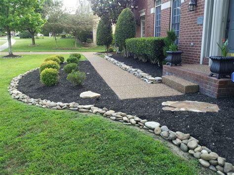 I really enjoy this. Grassless Landscaping | Stone landscaping, Rock garden design, Landscaping ...