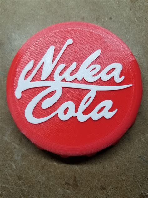 Nuka Cola Bottle Cap 3d Printed | Etsy