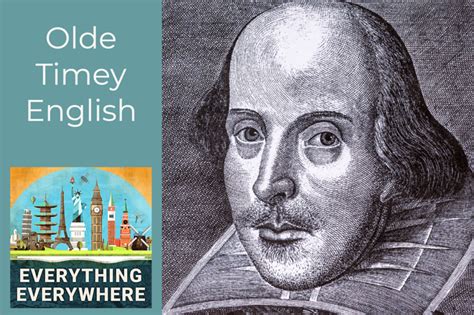 Shakespeare's English: Thou, Thee, Thine, Thy, and Ye