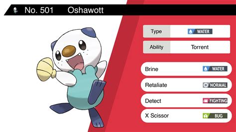 Oshawott Evolution Chart