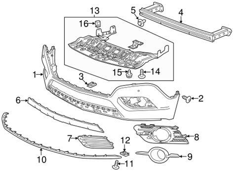 Bumper & Components - Front for 2015 Buick Encore | GMPartsDirect.com