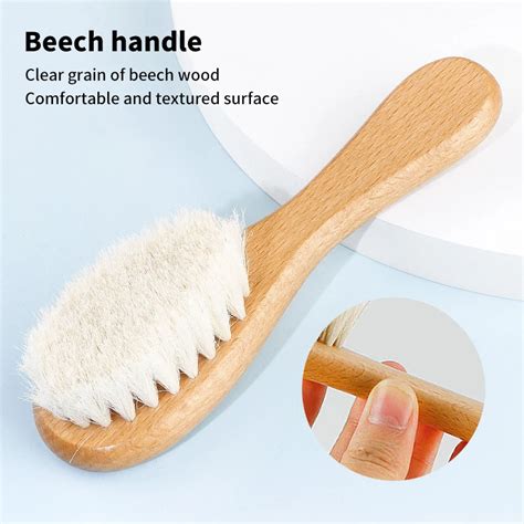 Wooden-Baby-Hair-Brush-Children-Small-Comb-Natural-Soft-Bristles ...