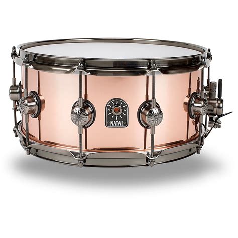 Natal Drums Meta Snare 14 x 6.5 in. Dark Copper | Musician's Friend