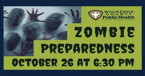 Zombie Preparedness, Muskego Public Library, 26 October 2023 | AllEvents.in