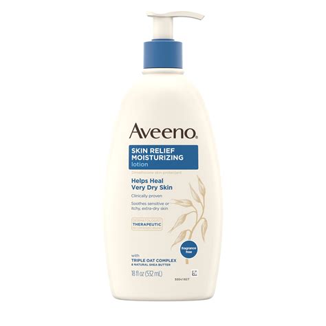 Aveeno Skin Relief Moisturizing Lotion, Dry Sensitive Skin, 18 fl. Oz. - Walmart.com - Walmart.com