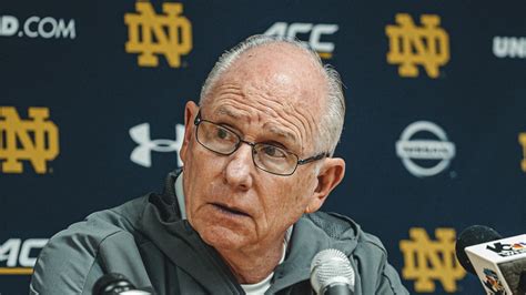 ISD Video | Miami coach Jim Larrañaga Post-Notre Dame | Irish Sports Daily