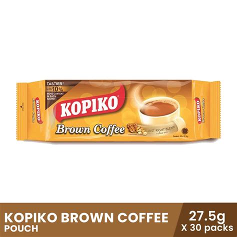 KOPIKO Brown Coffee Pouch (30 packs x 27.5g) – Biggrocer