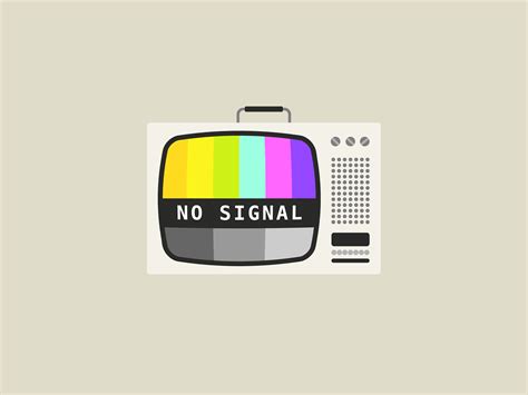 no signal by ev on Dribbble