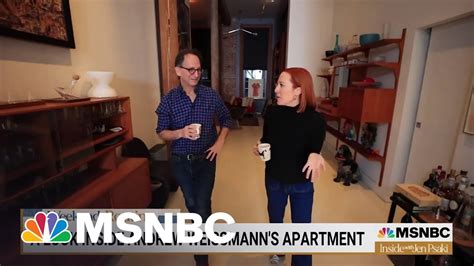 Jen Psaki gets a look inside Andrew Weissmann's famous apartment