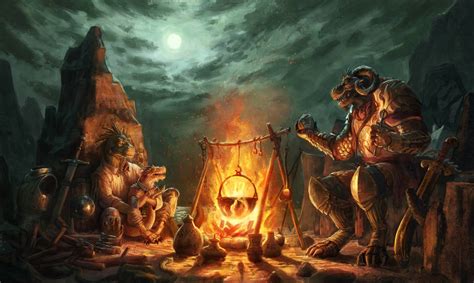 Campfire Dnd by Krasgar on DeviantArt