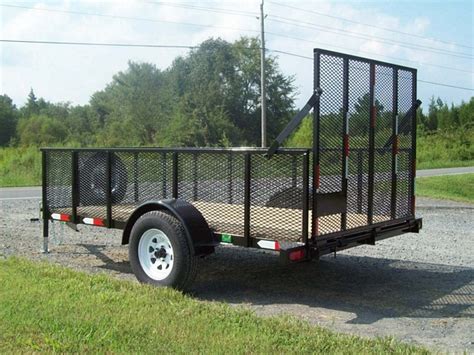 Mike's 5 X 10 Utility Trailer-Wire Mesh Sides - $0.00 : Mikes Welding ...