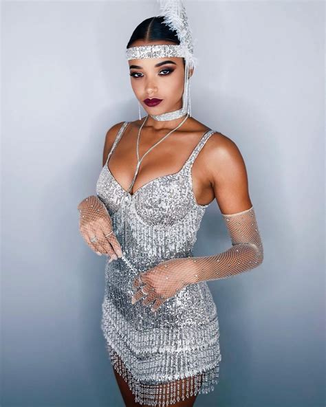 Ella Balinska - Great Gatsby Themed Halloween Photoshoot 2020 • CelebMafia