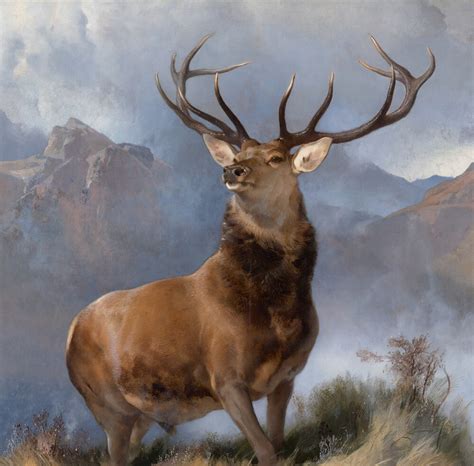 Monarch of the Glen, 1851 Art Print by Sir Edwin Henry Landseer | King ...