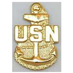 Navy Non-Com Rank Hat Pins