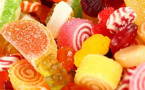 HD wallpaper: candies sprinkled with sugars, food, sweets, fruit, snacks, food and drink ...