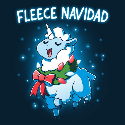 Fleece Navidad | Funny, cute & nerdy t-shirts - TeeTurtle