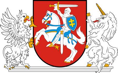 Lithuanian Coat of Arms Vector Images (over 100)