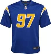 Nike Youth Los Angeles Chargers Derwin James Jr. #33 Blue Game Jersey ...