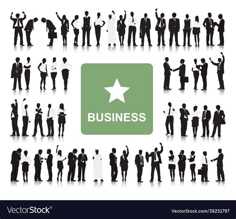 Business people Royalty Free Vector Image - VectorStock