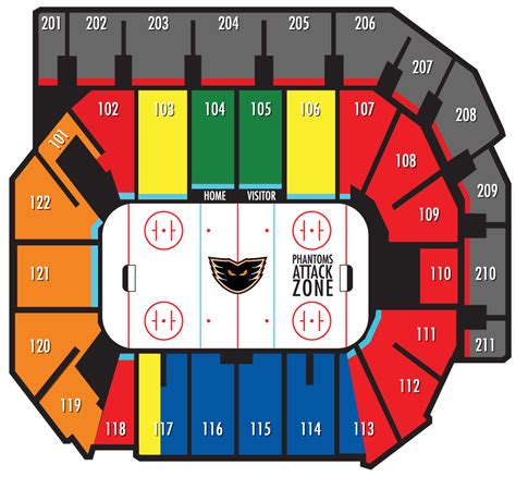 Seating Chart - Lehigh Valley Phantoms