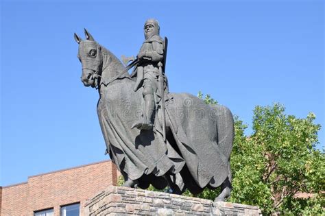 Equestrian Statue of Robert the Bruce Stock Image - Image of robert ...