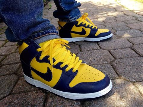 Nike Dunk High Pro SB "Michigan" | Nike dunks, Nike, Sneakers