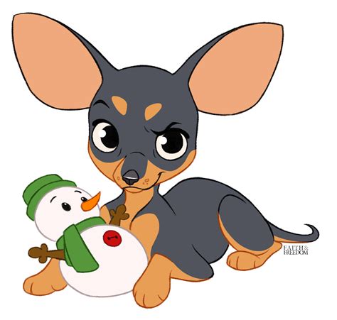 Poochember DAY 26 - Chihuahua by faithandfreedom | Dog design art, Cute animal drawings, Dog ...