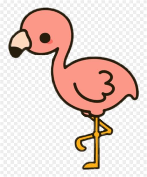 755 X 936 8 - Kawaii Flamingo, HD Png Download - 755x936(#528067) - PngFind