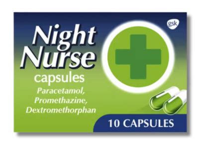 Night Nurse - 10 Capsules | Pharmacy Prime