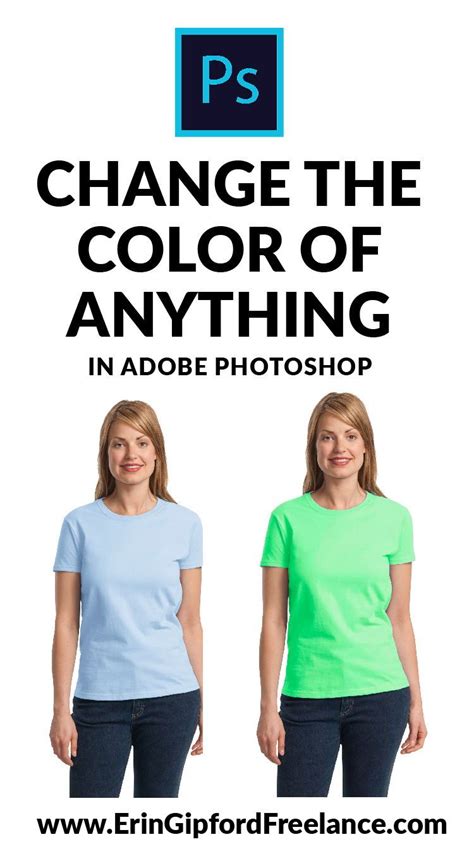 Learn how to change the color of (almost) anything in a photo using Adobe Photoshop # ...