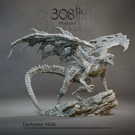 Darkeater Midir Fan Art Fan Art /sculpture Unpainted or Fully Painted - Etsy