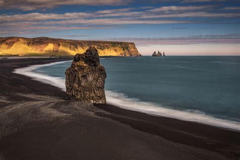 Reynisfjara - black sand beach, Island-Iceland Foto & Bild | europe, scandinavia, iceland Bilder ...