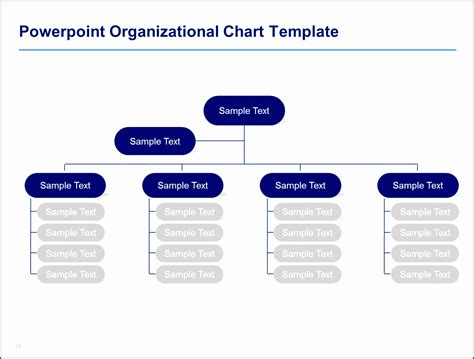 Organization Chart Template Powerpoint