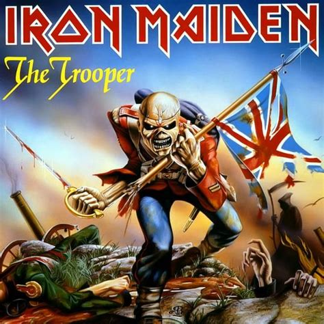 Iron Maiden - The Trooper | Iron maiden albums, Iron maiden posters, Iron maiden the trooper