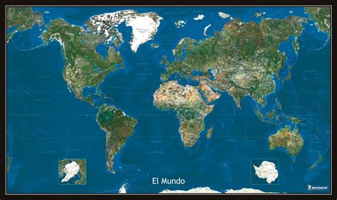 Resultado de imagen para imagen hd mapamundi satelital | Mapamundi, Planisferios, Mapamundi ...