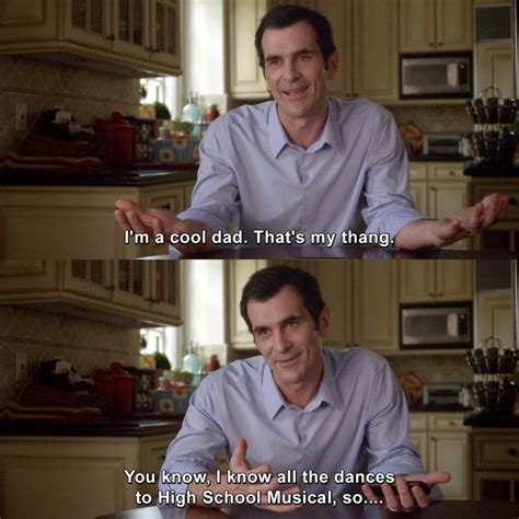 a man sitting at a table in front of a kitchen with the caption that reads,