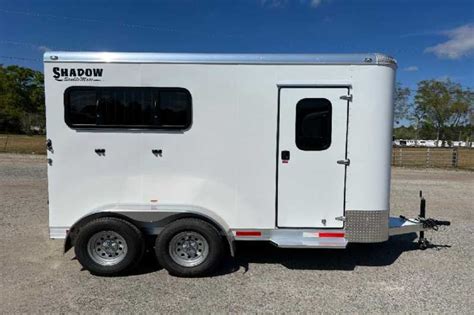 2023 Shadow 2 Horse Trailer Bumper Pull Horse Trailer :: Dixie Horse & Mule Co