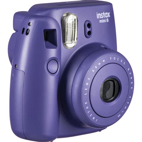 FUJIFILM instax mini 8 Instant Film Camera (Grape) 16443955 B&H